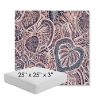 Picture of Sensibility Splendor | 25" x 25" x 3" Square Outdoor Cushion - Sunbrella© Fabric