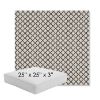 Picture of Yardly Hedge | 25" x 25" x 3" Square Outdoor Cushion - Sunbrella© Fabric