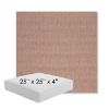 Picture of Boardwalk Taffy | 25" x 25" x 4" Square Outdoor Cushion - Sunbrella© Fabric