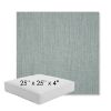 Picture of Cast Mist | 25" x 25" x 4" Square Outdoor Cushion - Sunbrella© Fabric