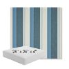 Picture of Gateway Coast | 25" x 25" x 4" Square Outdoor Cushion - Sunbrella© Fabric