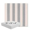 Picture of Leisure Denim | 25" x 25" x 4" Square Outdoor Cushion - Sunbrella© Fabric