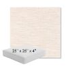 Picture of Litchfield Eggshell | 25" x 25" x 4" Square Outdoor Cushion - Sunbrella© Fabric