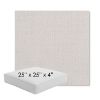 Picture of Metamorphic Snow | 25" x 25" x 4" Square Outdoor Cushion - Sunbrella© Fabric
