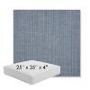 Picture of Proven Denim | 25" x 25" x 4" Square Outdoor Cushion - Sunbrella© Fabric