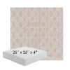 Picture of Solve Linen | 25" x 25" x 4" Square Outdoor Cushion - Sunbrella© Fabric