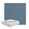 Picture of Spectrum Denim | 25" x 25" x 4" Square Outdoor Cushion - Sunbrella© Fabric