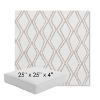 Picture of Voyage Dune | 25" x 25" x 4" Square Outdoor Cushion - Sunbrella© Fabric