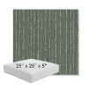 Picture of Abundant Seaglass | 25" x 25" x 5" Square Outdoor Cushion - Sunbrella© Fabric