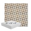Picture of Array Dune | 25" x 25" x 5" Square Outdoor Cushion - Sunbrella© Fabric