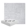 Picture of Boro Elegance | 25" x 25" x 5" Square Outdoor Cushion - Sunbrella© Fabric