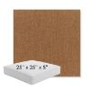 Picture of Canvas Teak | 25" x 25" x 5" Square Outdoor Cushion - Sunbrella© Fabric