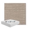 Picture of Charmer Pebble | 25" x 25" x 5" Square Outdoor Cushion - Sunbrella© Fabric