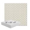 Picture of Detail Linen | 25" x 25" x 5" Square Outdoor Cushion - Sunbrella© Fabric