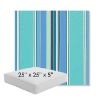 Picture of Dolce Oasis | 25" x 25" x 5" Square Outdoor Cushion - Sunbrella© Fabric