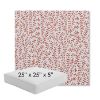 Picture of Eberly Clay | 25" x 25" x 5" Square Outdoor Cushion - Sunbrella© Fabric
