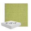 Picture of Idol Leaf | 25" x 25" x 5" Square Outdoor Cushion - Sunbrella© Fabric