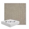 Picture of Idol Shale | 25" x 25" x 5" Square Outdoor Cushion - Sunbrella© Fabric