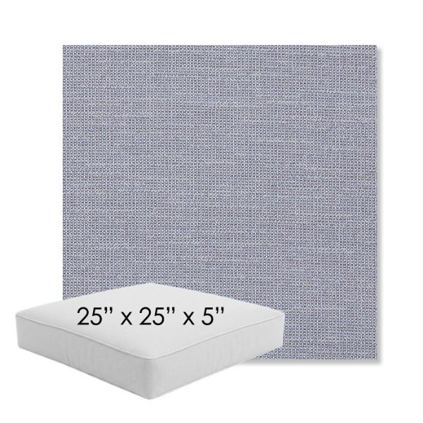 Picture of Kudos Iris | 25" x 25" x 5" Square Outdoor Cushion - Sunbrella© Fabric