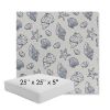 Picture of Nantucket Atlantis | 25" x 25" x 5" Square Outdoor Cushion - Sunbrella© Fabric