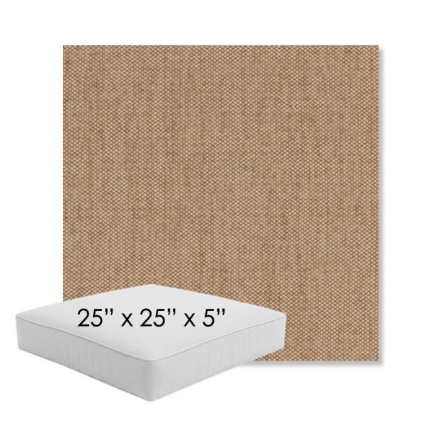 Picture of Proof Camel | 25" x 25" x 5" Square Outdoor Cushion - Sunbrella© Fabric