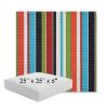 Picture of Carousel Confetti | 25" x 25" x 6" Square Outdoor Cushion - Sunbrella© Fabric