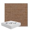 Picture of Cassava Copper | 25" x 25" x 6" Square Outdoor Cushion - Sunbrella© Fabric