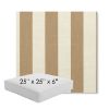 Picture of Maxim Heather Beige | 25" x 25" x 6" Square Outdoor Cushion - Sunbrella© Fabric
