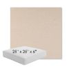 Picture of Nuance Eggshell | 25" x 25" x 6" Square Outdoor Cushion - Sunbrella© Fabric