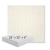 Picture of Proven Ivory | 25" x 25" x 6" Square Outdoor Cushion - Sunbrella© Fabric