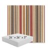 Picture of Brannon Redwood | 26" x 26" x 3" Square Outdoor Cushion - Sunbrella© Fabric