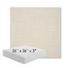 Picture of Canvas Cloud | 26" x 26" x 3" Square Outdoor Cushion - Sunbrella© Fabric