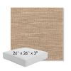 Picture of Charmer Limestone | 26" x 26" x 3" Square Outdoor Cushion - Sunbrella© Fabric