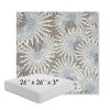 Picture of Etta Vapor | 26" x 26" x 3" Square Outdoor Cushion - Sunbrella© Fabric