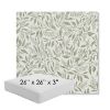Picture of Exquisite Aloe | 26" x 26" x 3" Square Outdoor Cushion - Sunbrella© Fabric