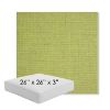 Picture of Idol Leaf | 26" x 26" x 3" Square Outdoor Cushion - Sunbrella© Fabric