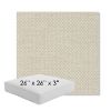 Picture of Litchfield Sage | 26" x 26" x 3" Square Outdoor Cushion - Sunbrella© Fabric