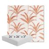 Picture of Martinique Mango | 26" x 26" x 3" Square Outdoor Cushion - Sunbrella© Fabric