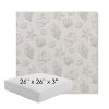 Picture of Nantucket Fossil | 26" x 26" x 3" Square Outdoor Cushion - Sunbrella© Fabric