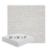 Picture of Nurture Pebble | 26" x 26" x 3" Square Outdoor Cushion - Sunbrella© Fabric