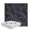 Picture of Palma Bahama | 26" x 26" x 3" Square Outdoor Cushion - Sunbrella© Fabric