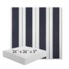 Picture of Relate Harbor | 26" x 26" x 3" Square Outdoor Cushion - Sunbrella© Fabric