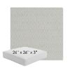 Picture of Sailcloth Seagull | 26" x 26" x 3" Square Outdoor Cushion - Sunbrella© Fabric