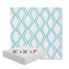 Picture of Voyage Breeze | 26" x 26" x 3" Square Outdoor Cushion - Sunbrella© Fabric