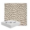 Picture of Agra Pebble | 26" x 26" x 4" Square Outdoor Cushion - Sunbrella© Fabric
