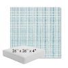 Picture of Benson Lagoon | 26" x 26" x 4" Square Outdoor Cushion - Sunbrella© Fabric