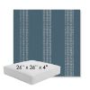 Picture of Caper Slate | 26" x 26" x 4" Square Outdoor Cushion - Sunbrella© Fabric
