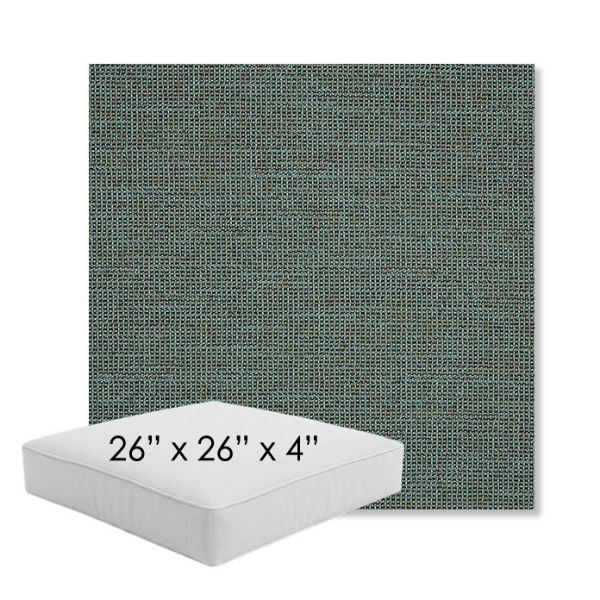 Picture of Kudos Cove | 26" x 26" x 4" Square Outdoor Cushion - Sunbrella© Fabric