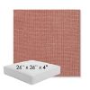 Picture of Kudos Flamingo | 26" x 26" x 4" Square Outdoor Cushion - Sunbrella© Fabric
