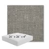 Picture of Linville Charcoal | 26" x 26" x 4" Square Outdoor Cushion - Sunbrella© Fabric